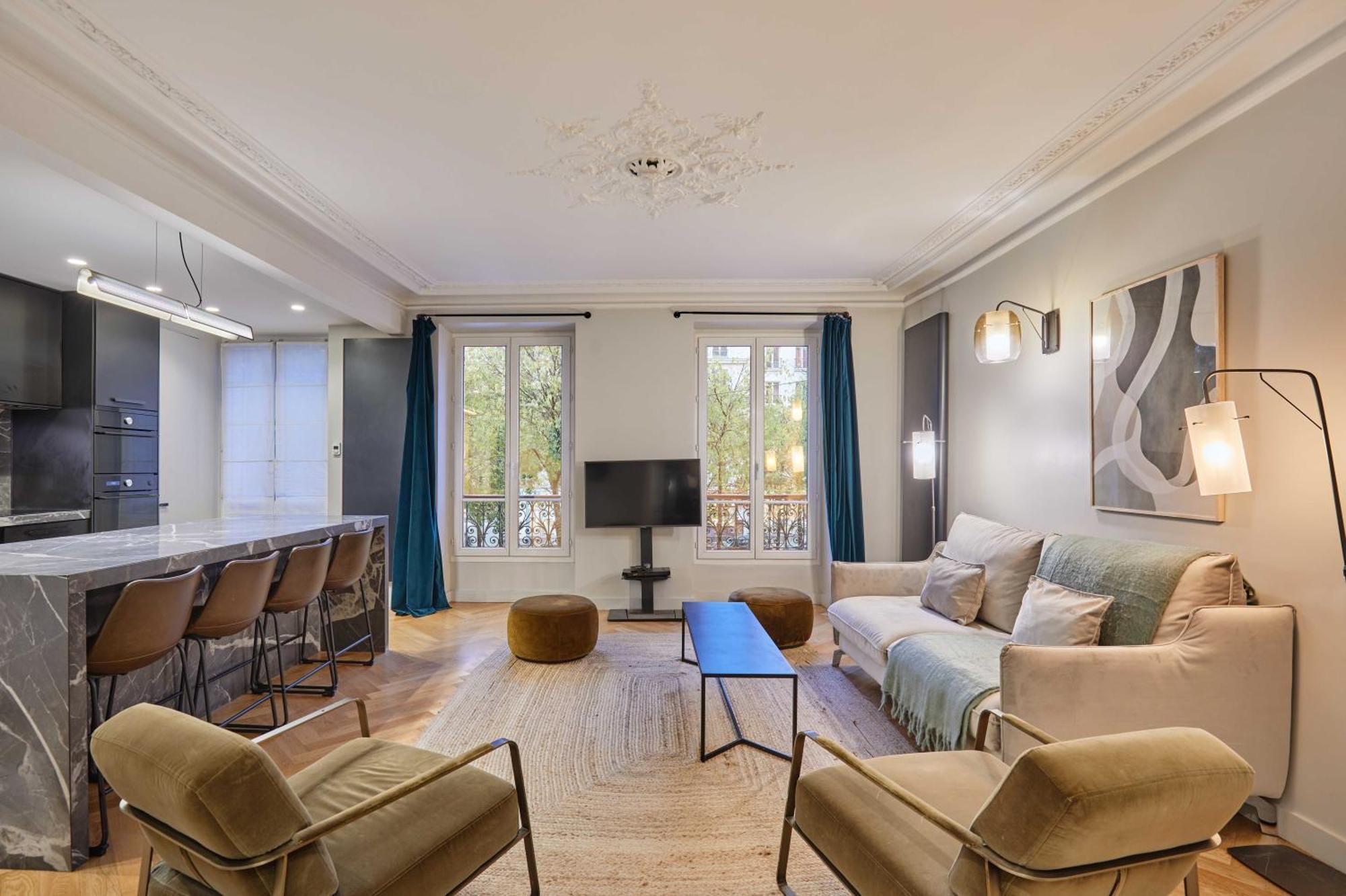 Magnificent Apartment - 3Br- 8P - Batignolles París Exterior foto